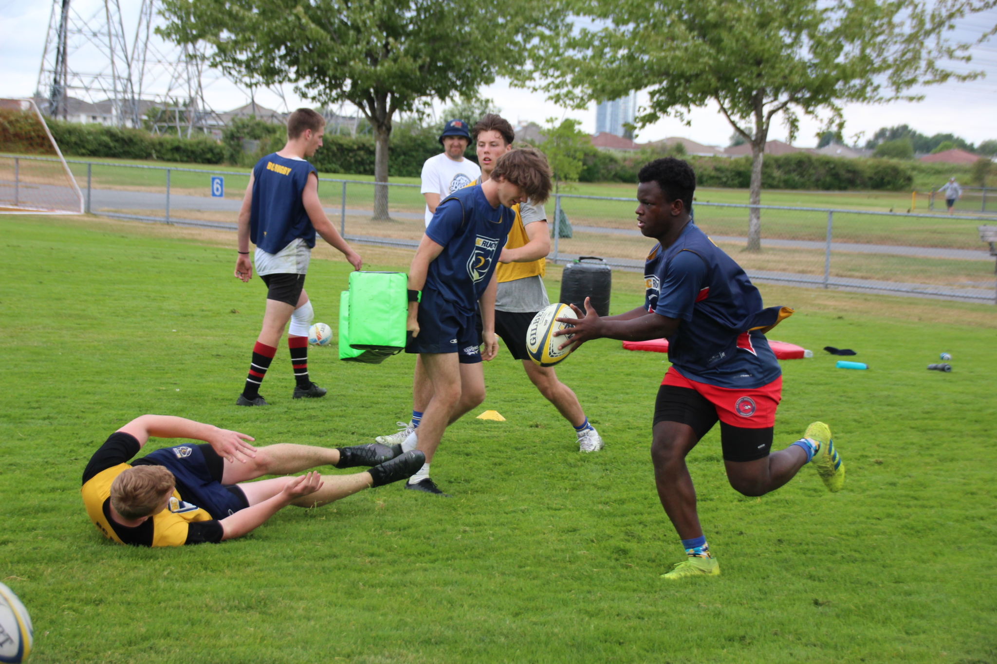 BC Rugby Boys Training