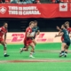 Canada's Men's Sevens in action against Spain in Vancouver