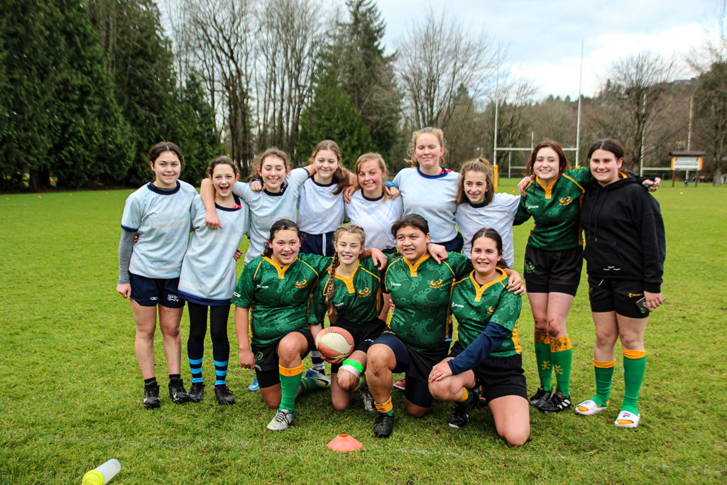 Langley Girls at Mainland Age-Grade Finals