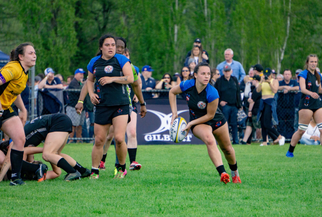 BC Rugby Senior Leagues in action