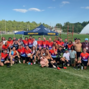 The Vancouver Rogues pose for a group photo at the 2022 Bingham Cup