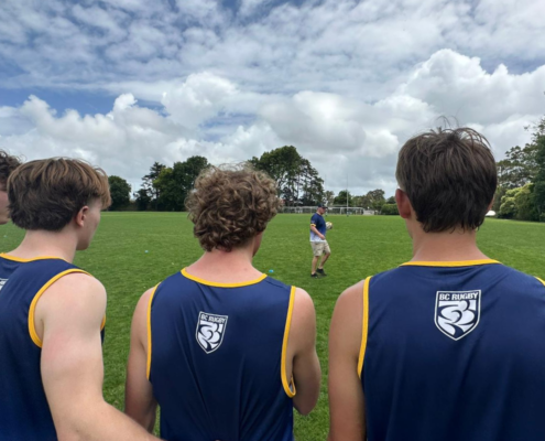 BC Bears Elite 7s Boys during a training session in New Zealand