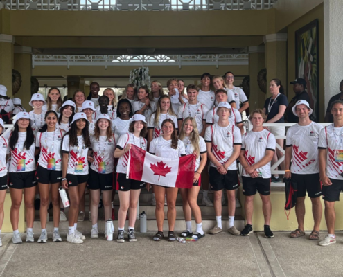 Canada U18 Girls and U18 at 2023 Commonwealth Youth Games