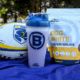 A general shot of Blonyx products alongside a BC Rugby ball