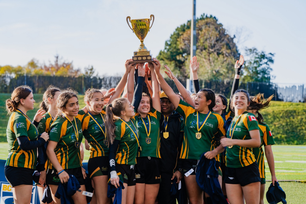 Langley RFC lifts the 2023 U16 Girls Championship