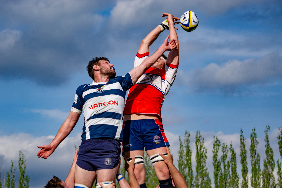 Action from BC Rugby Senior Club Finals at Burnaby Lake Rugby Club in 2019