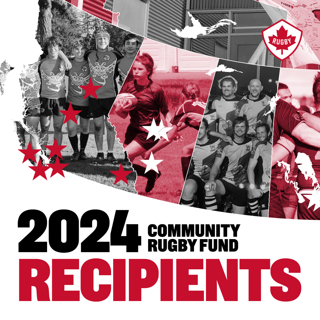 2024 Community Rugby Fund Recipients