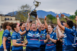 Burnaby Lake win the 2024 BC Rugby Women's Division 1 Championship