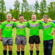 BC Rugby Referees Line up before the 2024 Men's Premier League Final