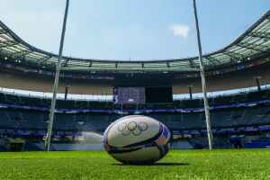 Generic shot of the Olympic Rugby Ball at the Stade de France, Paris