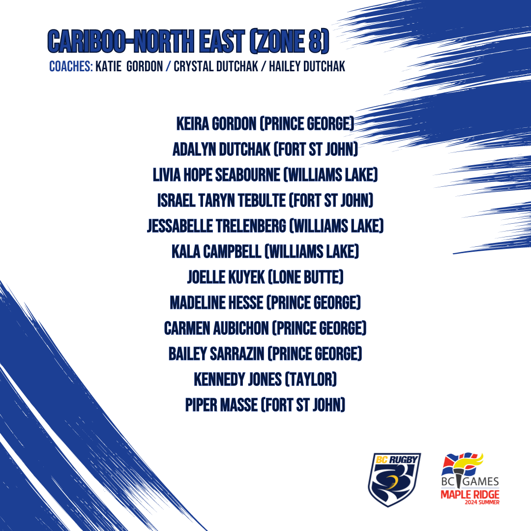 2024 BCSG - Cariboo-North East - Zone 8 Roster