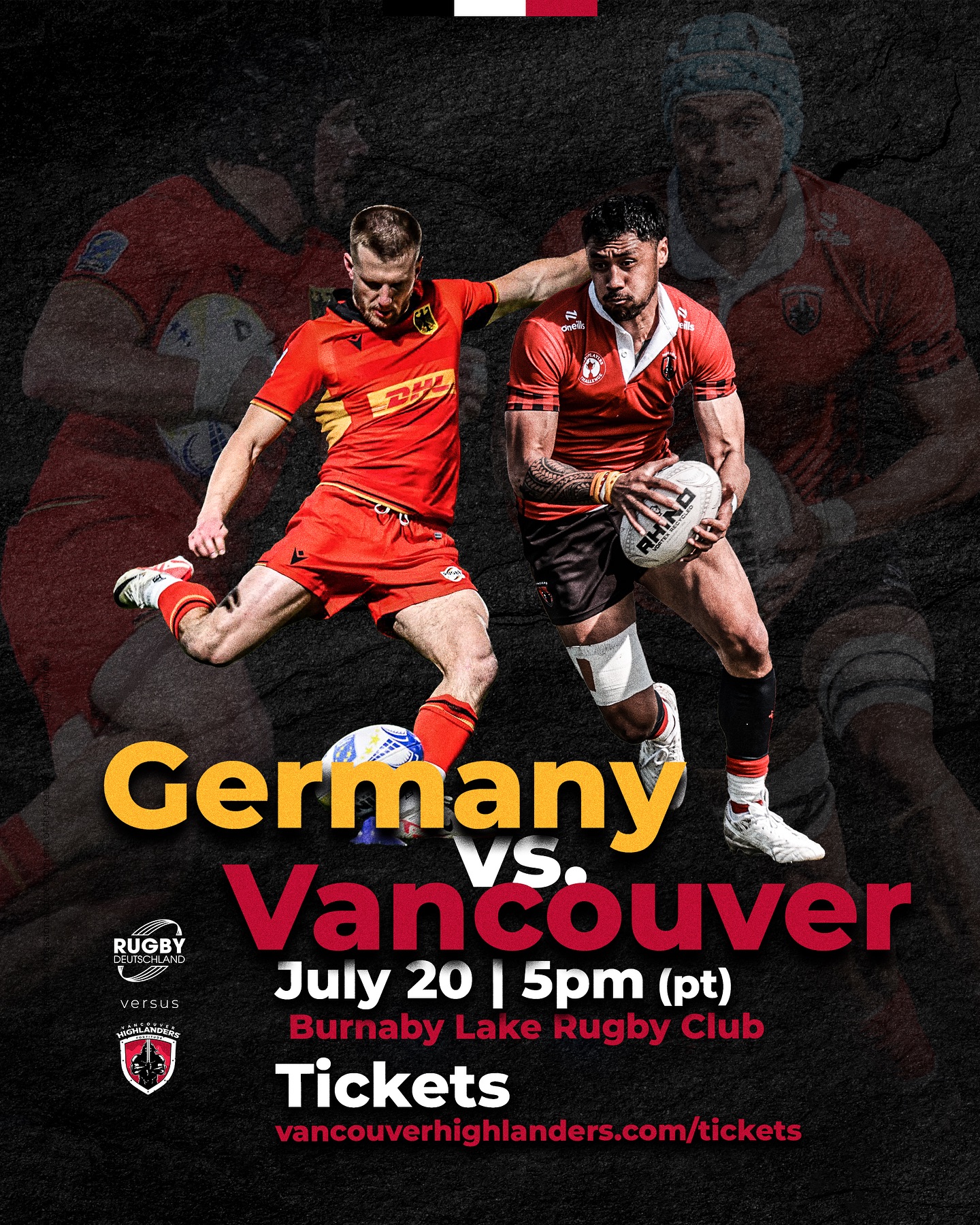 Vancouver Highlanders Germany vs Vancouver