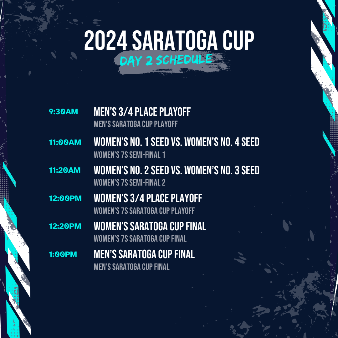 BC Rugby 2024 Saratoga Cup Schedule Graphic