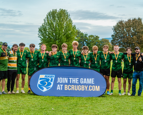 2024 Kamloops 7s Langley RFC U18 Boys Winners