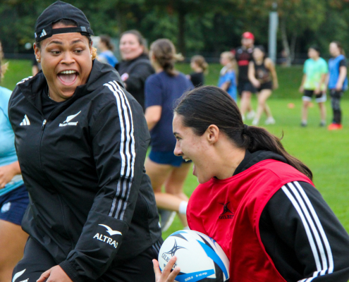 Girls Can Rugby - Black Ferns at Richmond