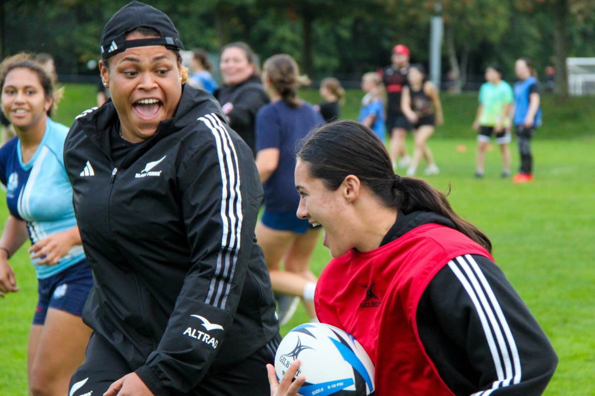 Girls Can Rugby - Black Ferns at Richmond