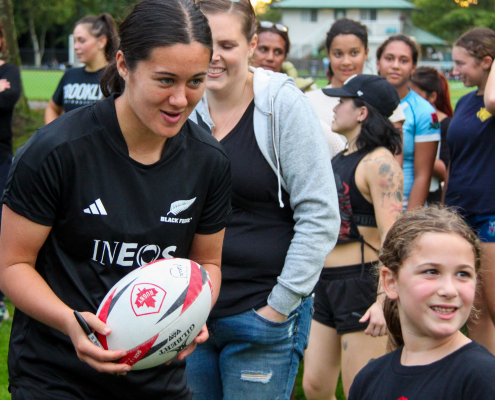 Girls Can Rugby - Black Ferns at Richmond