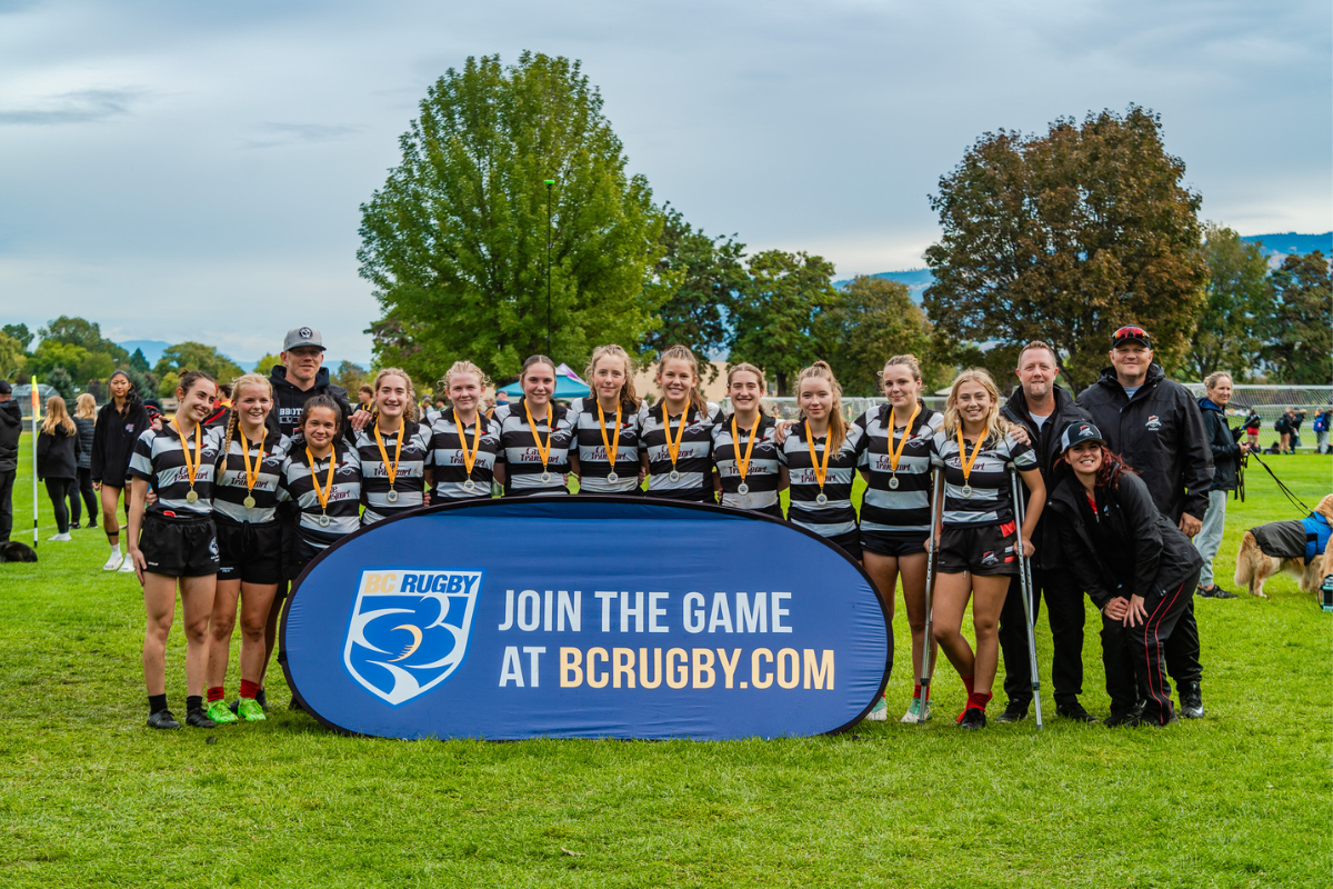 2024 Kamloops 7s Abbotsford RFC U18 Girls Winners