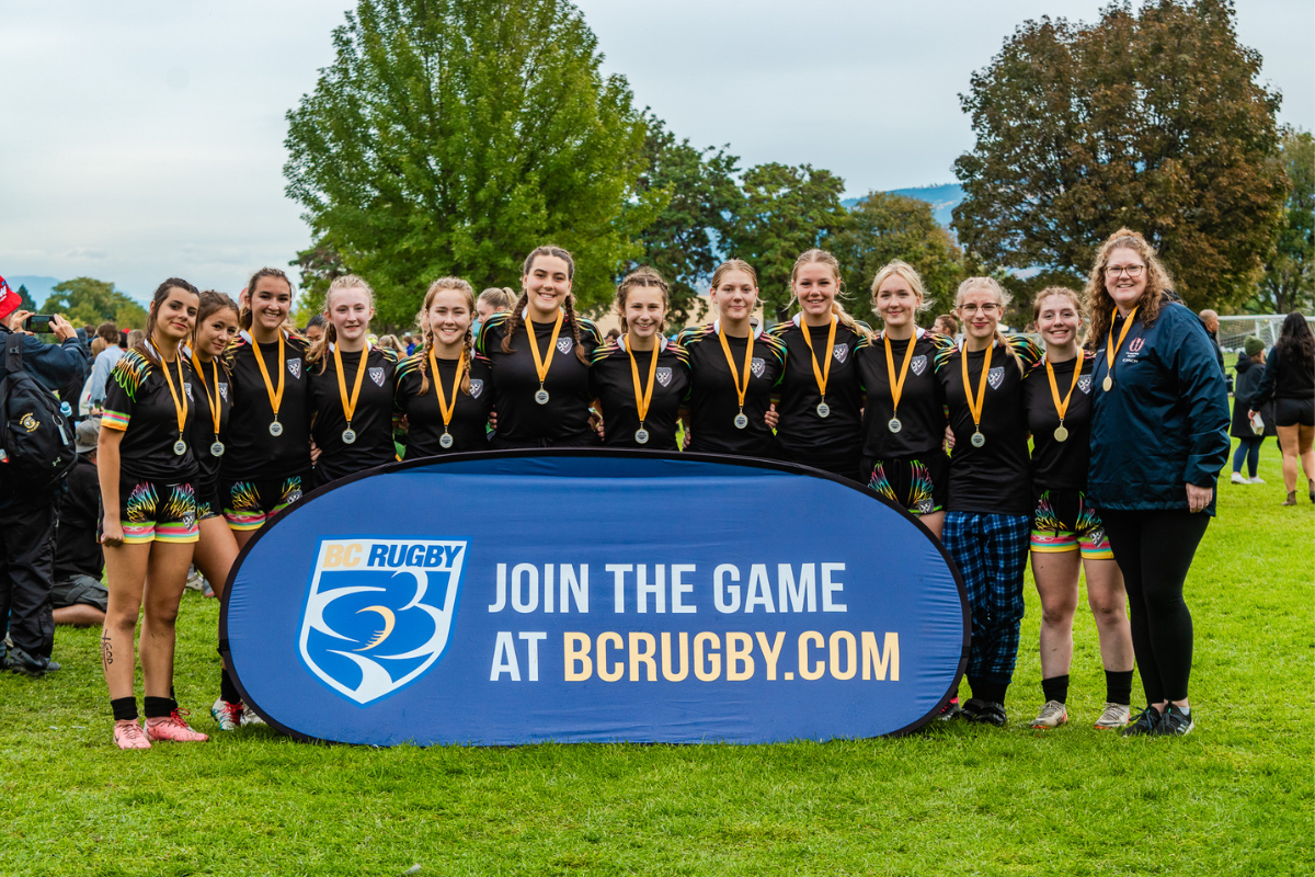 2024 Kamloops 7s Edmonton Clansmen U18 Girls Winners