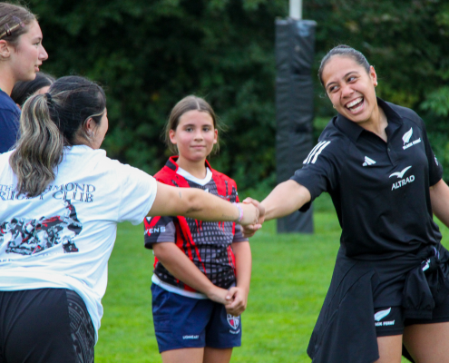 Girls Can Rugby - Black Ferns at Richmond