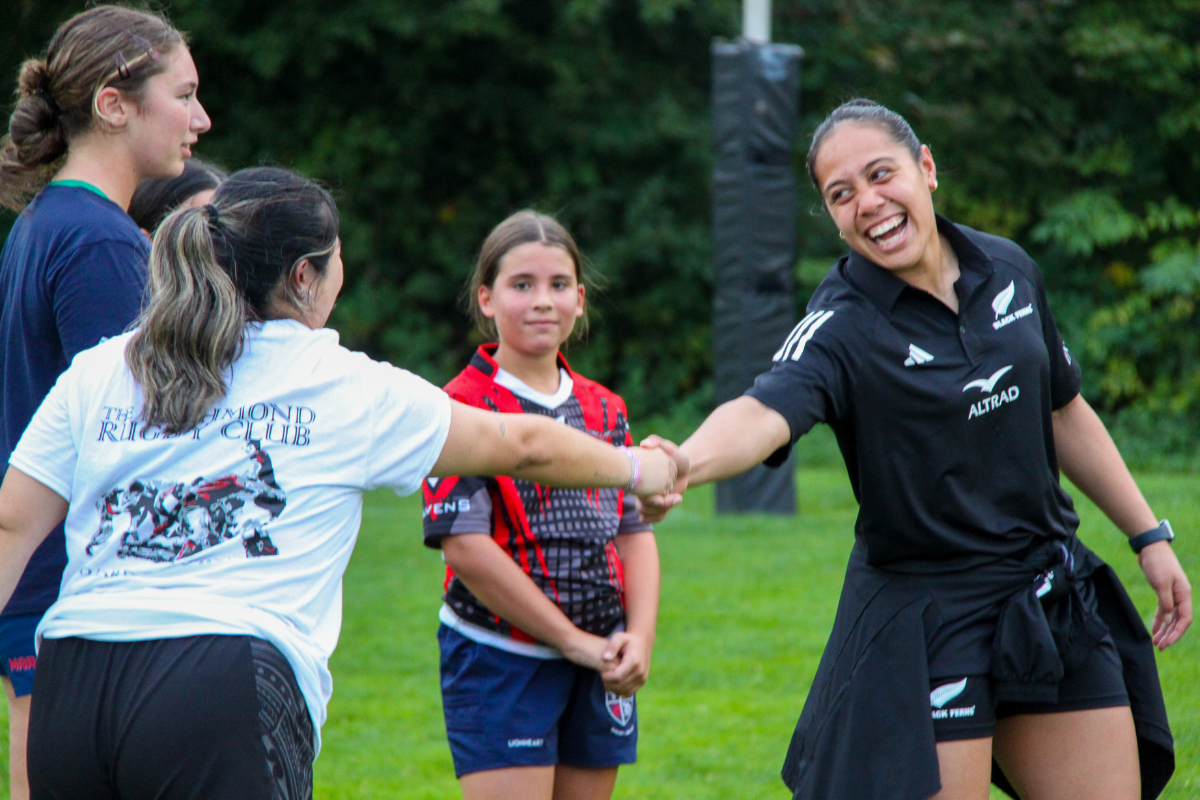 Girls Can Rugby - Black Ferns at Richmond