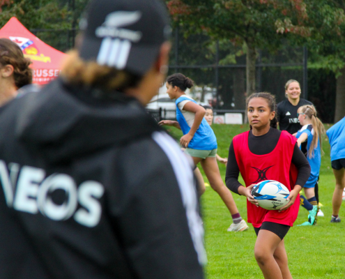 Girls Can Rugby - Black Ferns at Richmond