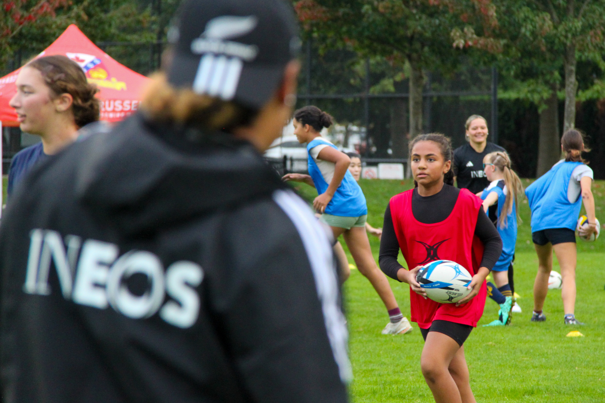 Girls Can Rugby - Black Ferns at Richmond