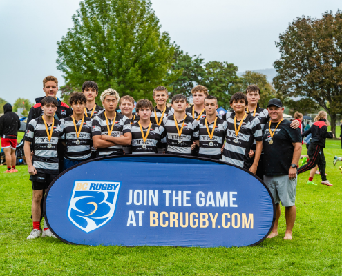 2024 Kamloops 7s Abbotsford RFC U16 Boys Winners