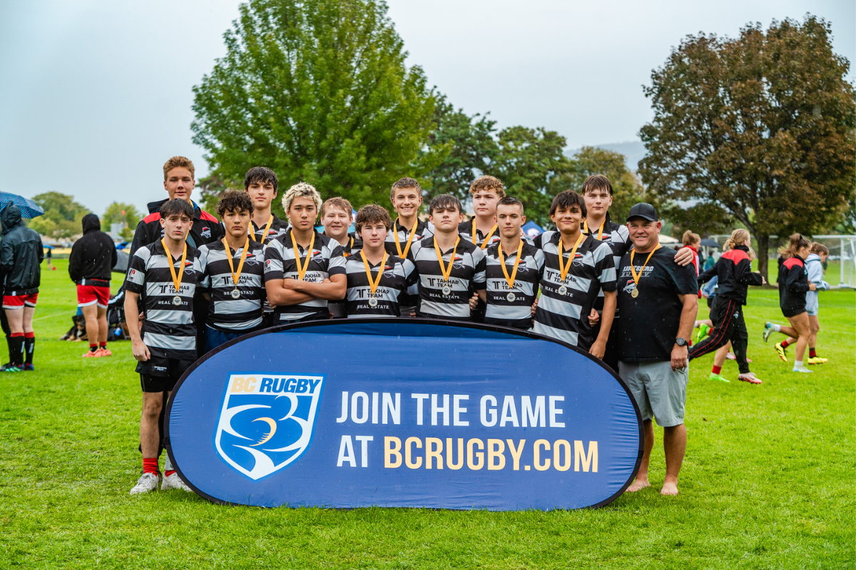 2024 Kamloops 7s Abbotsford RFC U16 Boys Winners