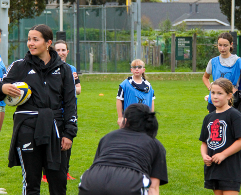 Girls Can Rugby - Black Ferns at Richmond