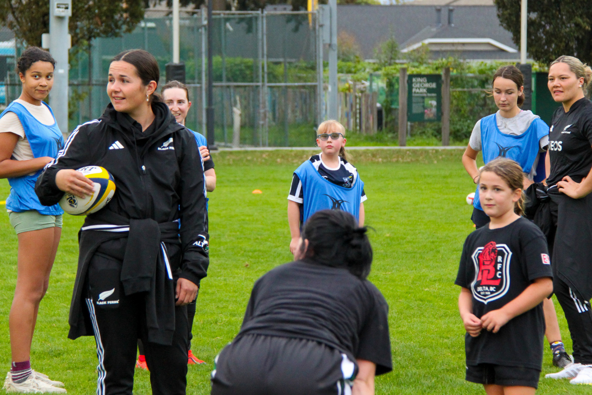 Girls Can Rugby - Black Ferns at Richmond