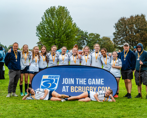 2024 Kamloops 7s James Bay AA U16 Girls Winners