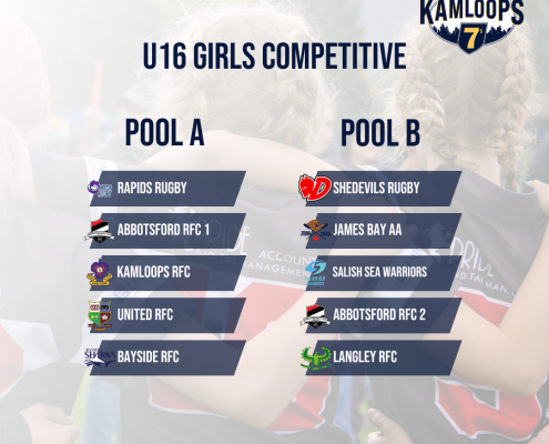 2024 Kamloops 7s U16 Girls Competitive Pool