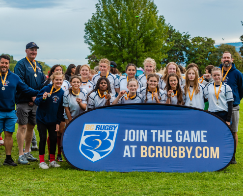 2024 Kamloops 7s James Bay AA U14 Girls Winners