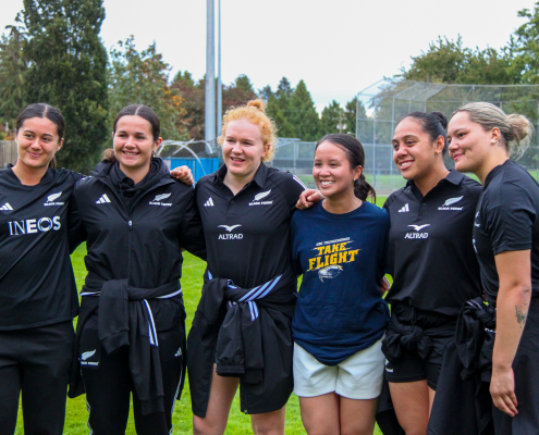 Girls Can Rugby - Black Ferns at Richmond