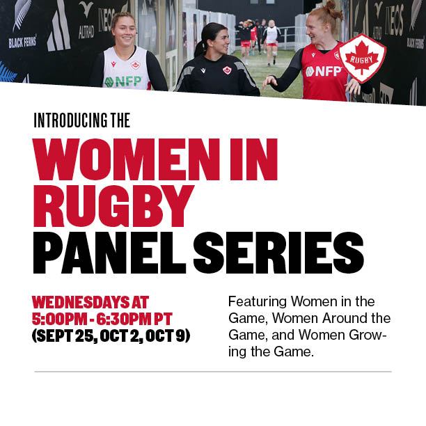 Women In Rugby Intro Graphic