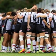 Canada Team Huddle against Ireland at WXV 1