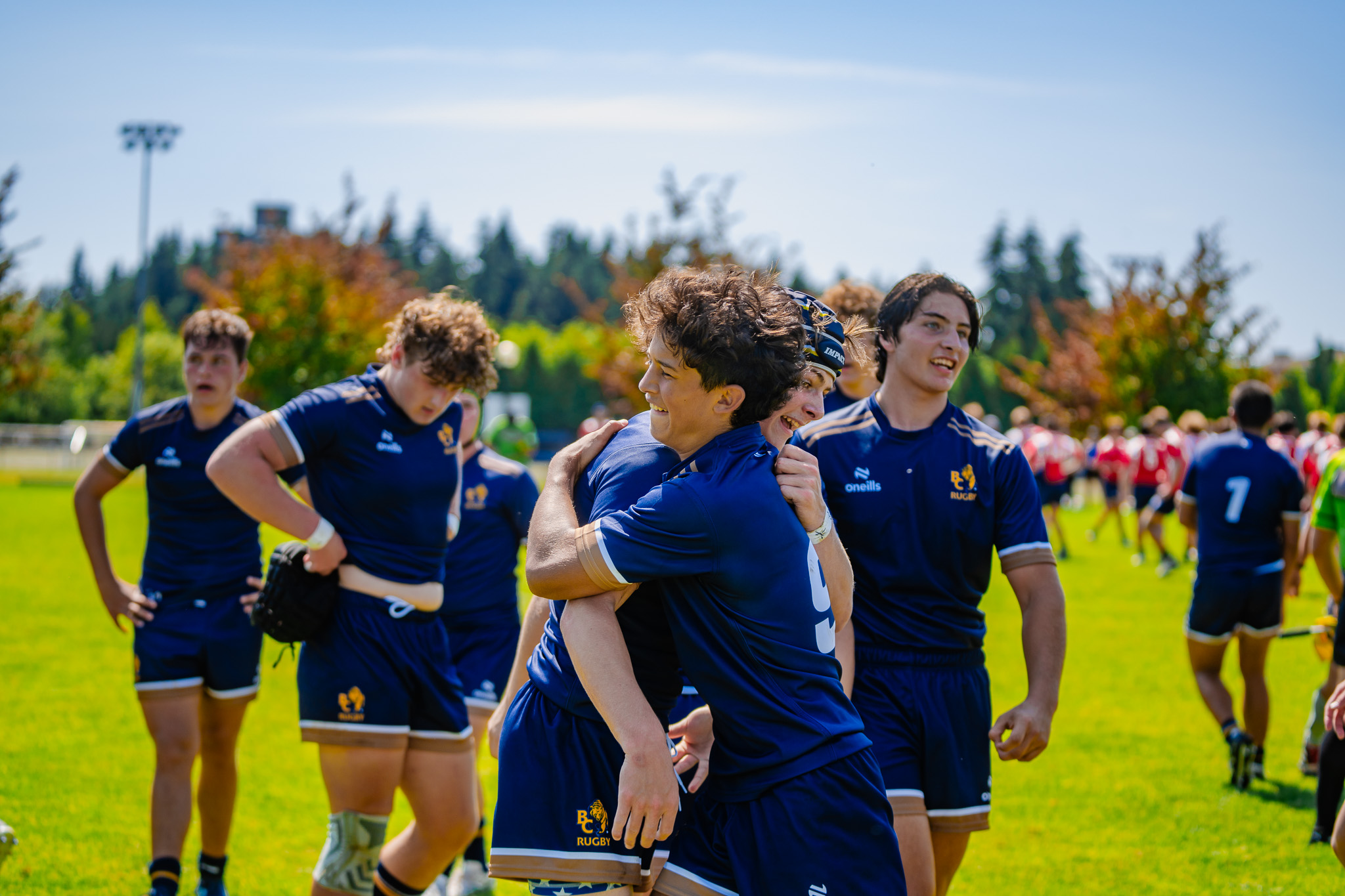 BC Bears U16 Boys action shot vs EIRA