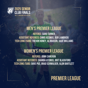 2025 Senior Club Finals - Premier Officials