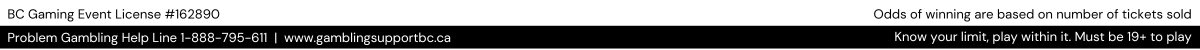 2025 PRCs 5050 Black and White Bar