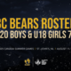 2025 BC Bears Canada Summer Games Rosters Feature