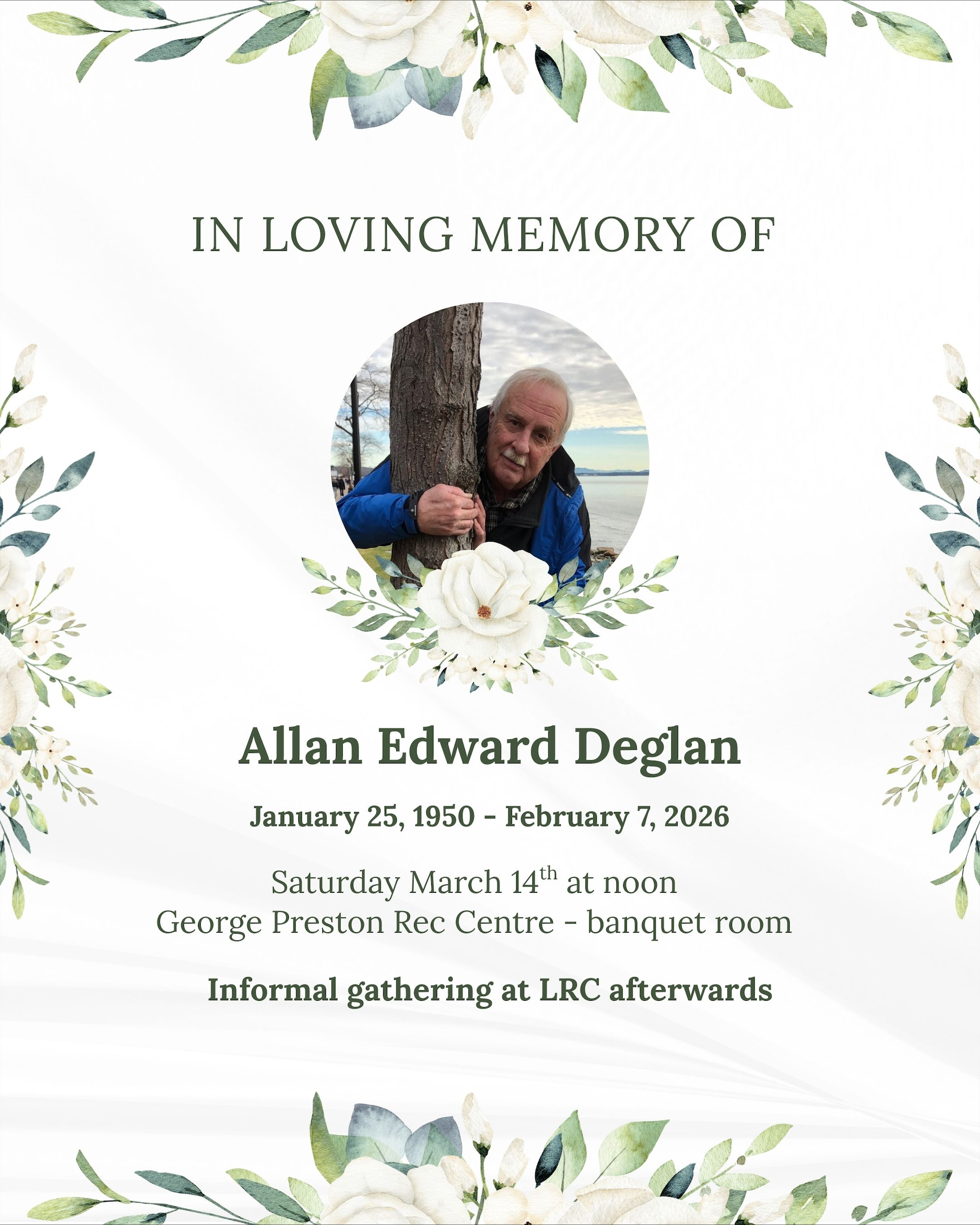 Allan Deglan Memorial Allan Deglan Memorial